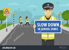 School Zone - Slow Down Image